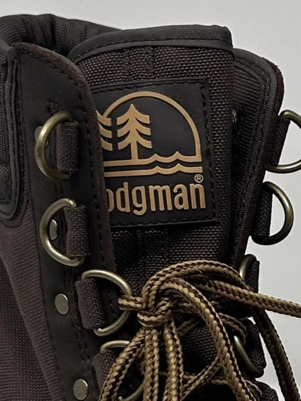 Hodgman Men's Size 12 Felt Sole Wading Boots Fly Fishing River Wade Brown Lace